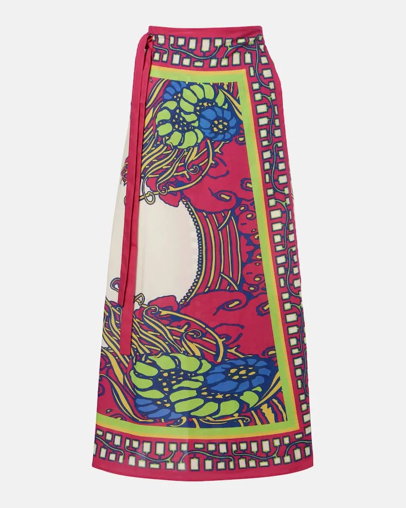 La DoubleJ Pareo Lemuria Placée aus Baumwolle Multicolor