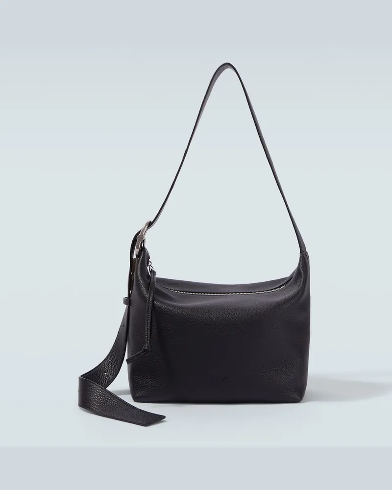 Loewe Crossbody Bag Loop aus Leder Schwarz