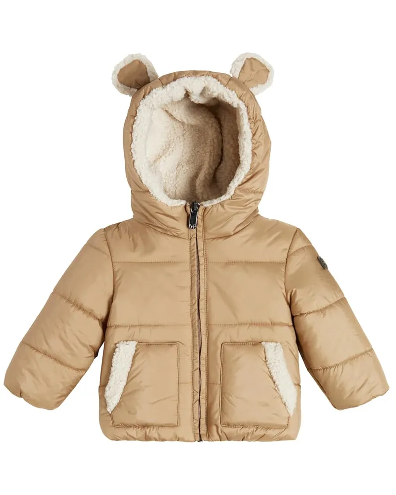 Il Gufo Baby Wattierte Jacke Braun