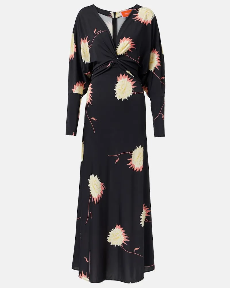 La DoubleJ Maxikleid XX aus Jersey Multicolor