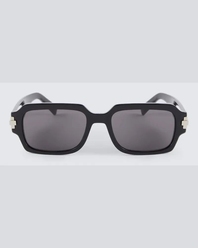 Dior Eckige Sonnenbrille DiorBlackSuit XL S1I Schwarz