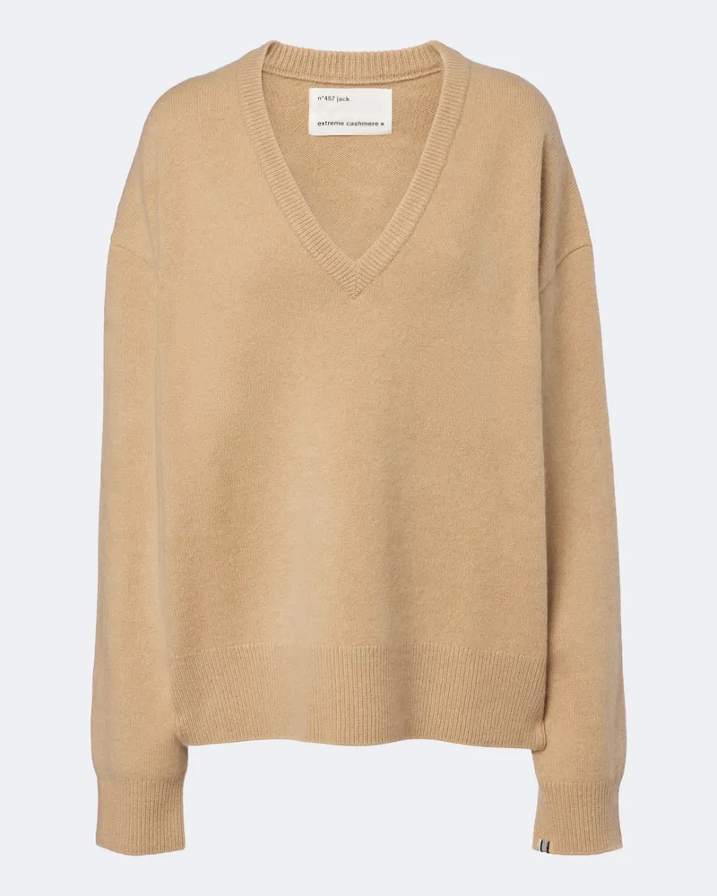 extreme cashmere Oversize Pullover N°457 Jack Beige