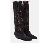 Westernstiefel Denvee aus Veloursleder