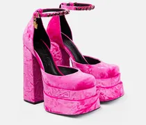 Plateau-Pumps Medusa Aevitas aus Samt