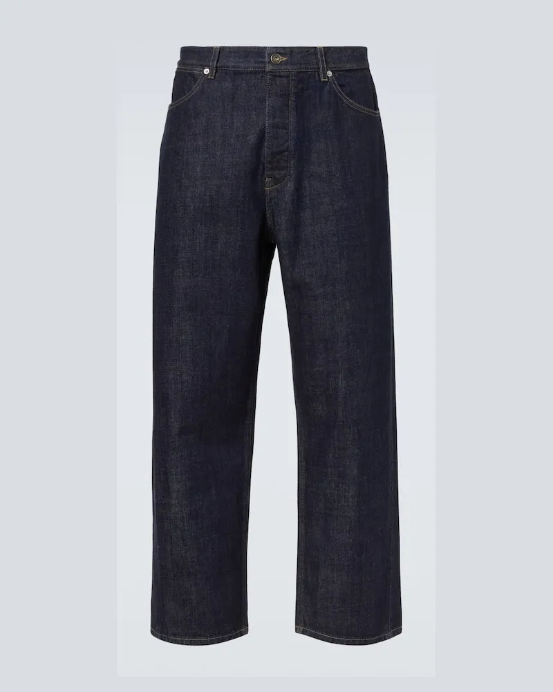 Jil Sander Wide-Leg Jeans Blau