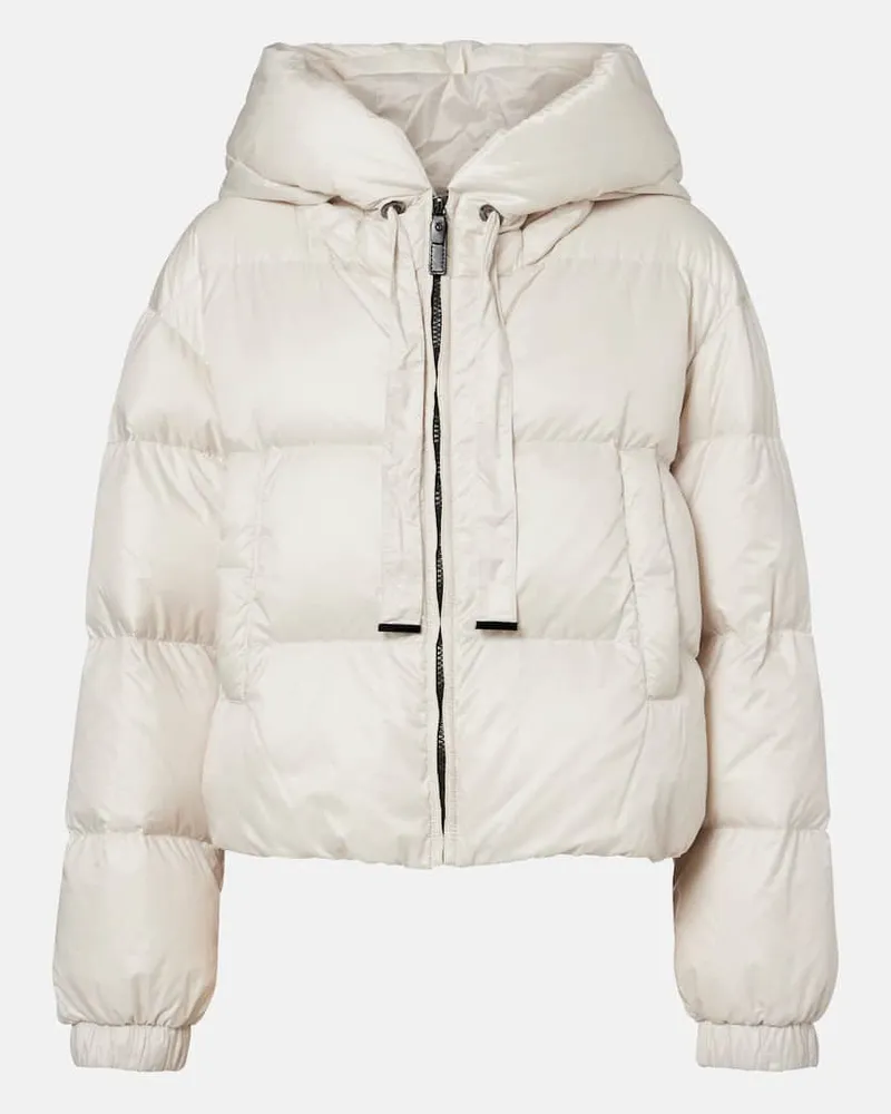 Max Mara The Cube Daunenjacke Seif Weiß