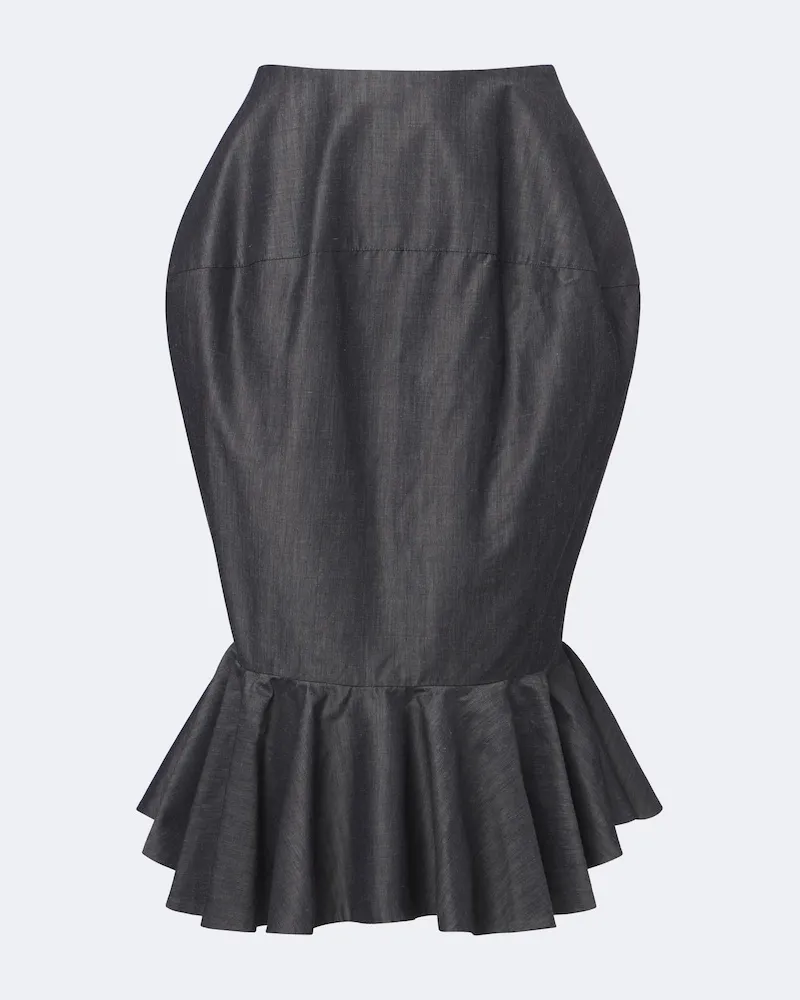 Jacquemus Midirock Palmier Grau