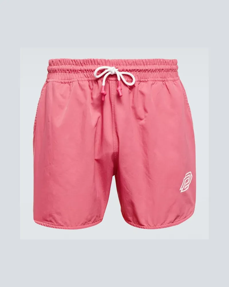 DUE DILIGENCE Badeshorts Rosa