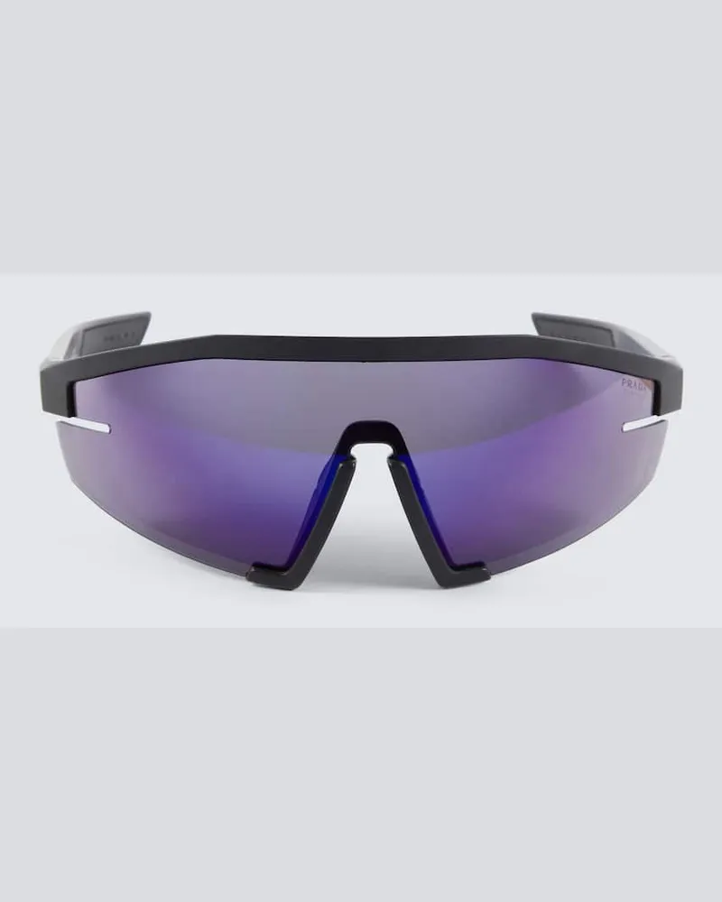 Prada Linea Rossa Sonnenbrille Schwarz