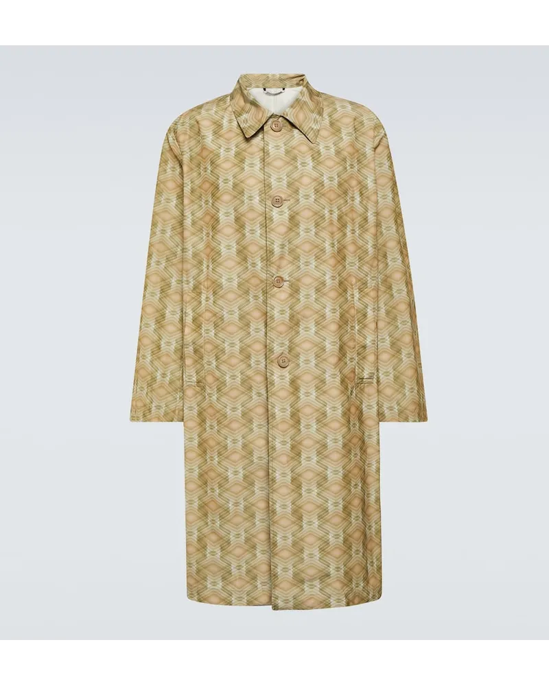 Dries van Noten Bedruckter Carcoat Multicolor