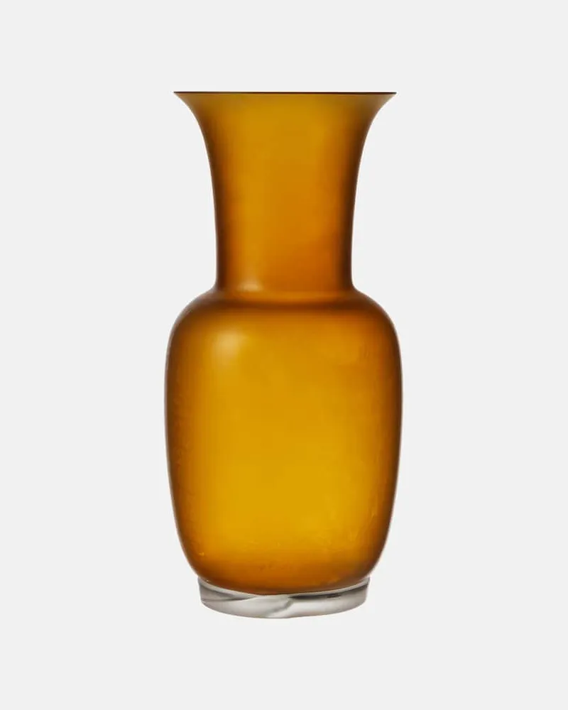 Venini Vase Satin Orange