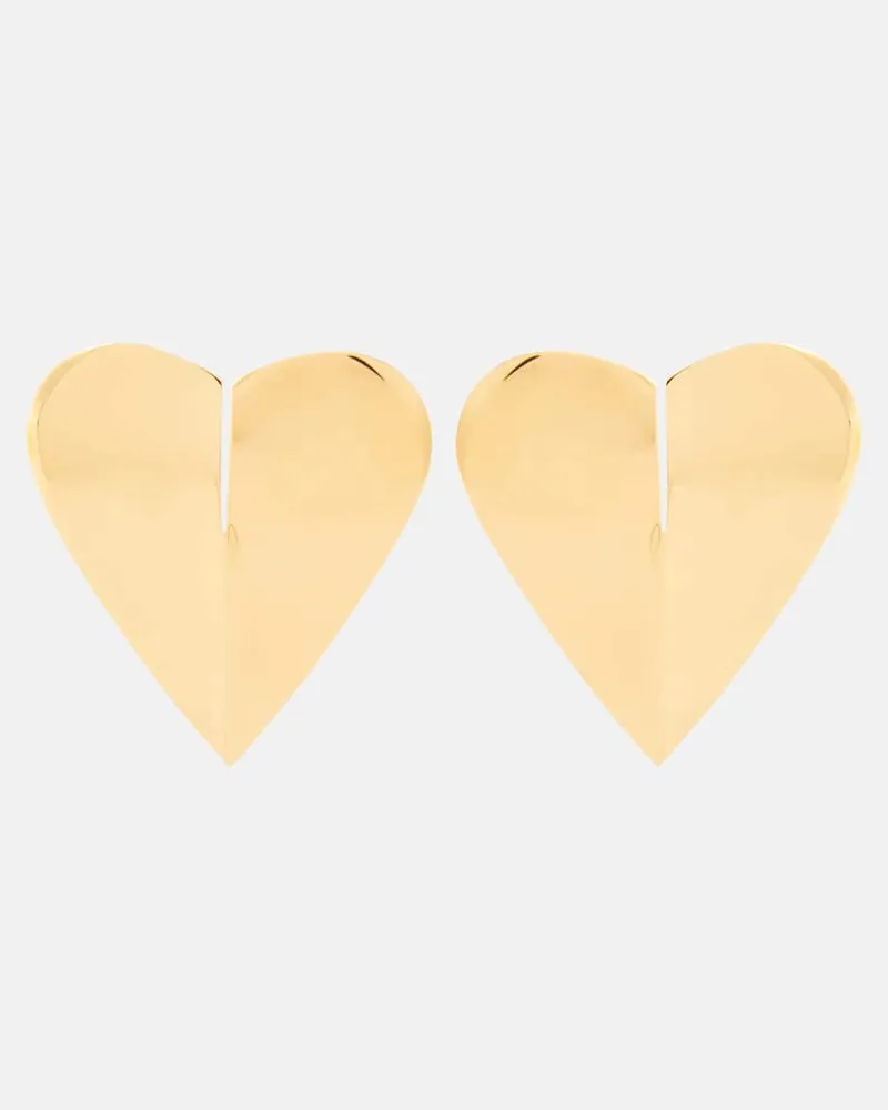 Alaïa Alaïa Ohrringe Le Cœur Torn Gold