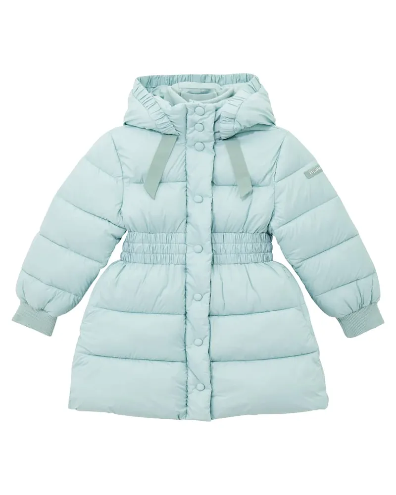 Monnalisa Wattierter Mantel Blau