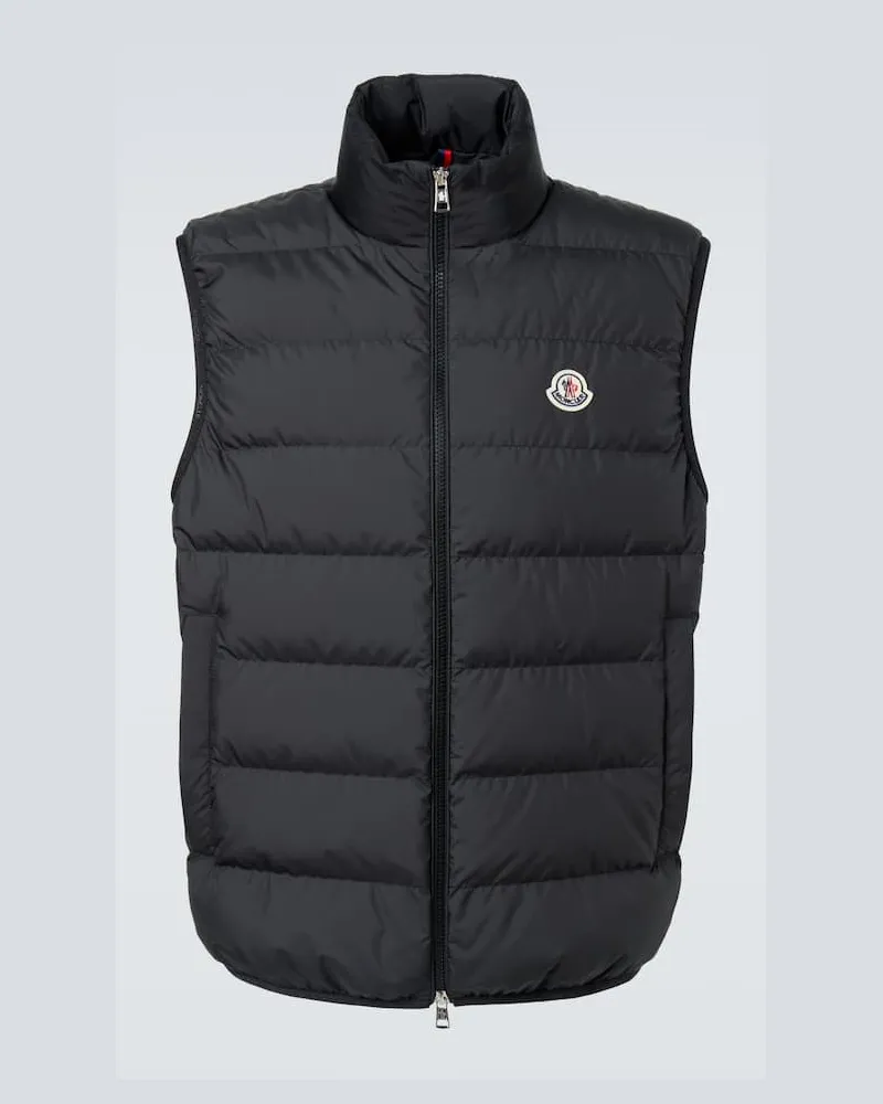 Moncler Daunenweste Contrin Schwarz