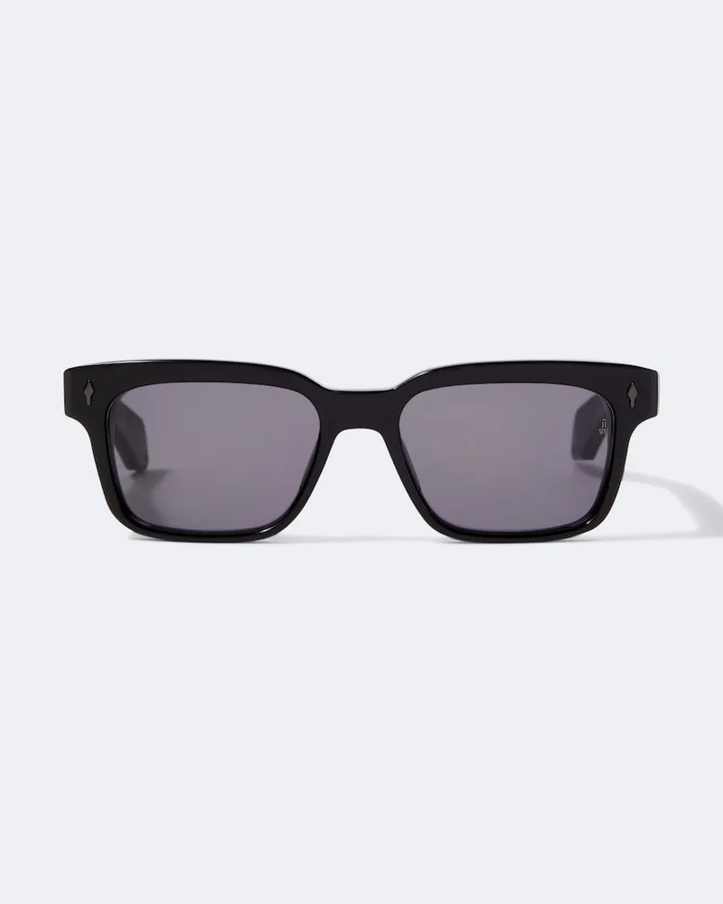 Jacques Marie Mage Eckige Sonnenbrille Molino 55 Schwarz