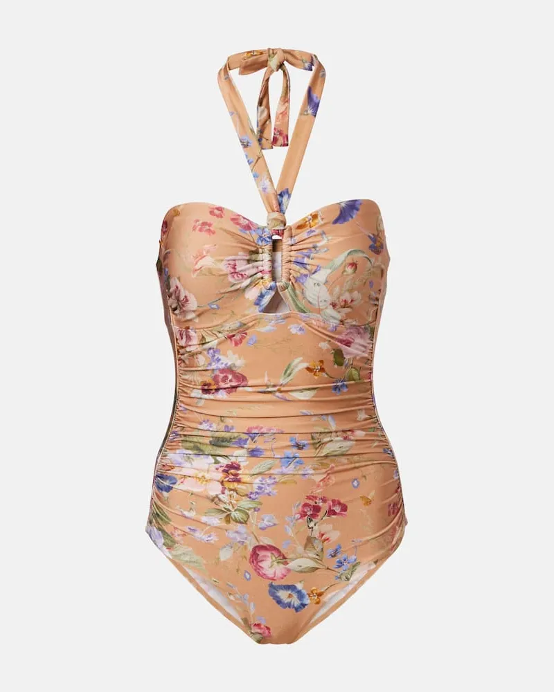 Zimmermann Badeanzug Patience Beige