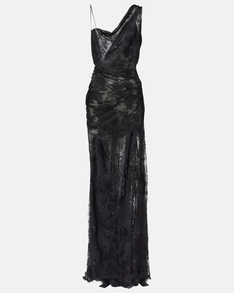 Vivienne Westwood Bridal Robe Lace Minerva Schwarz