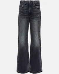 Amiri Wide-Leg Jeans Schwarz