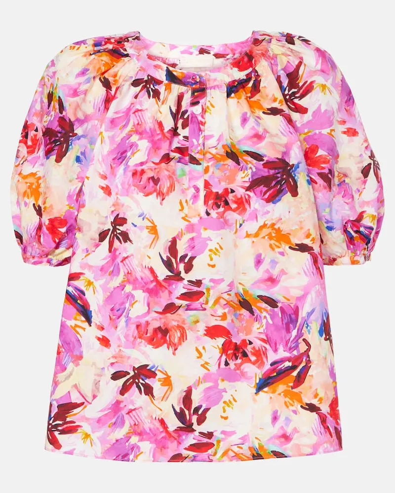 Ulla Johnson Top Vienne aus Baumwolle Multicolor