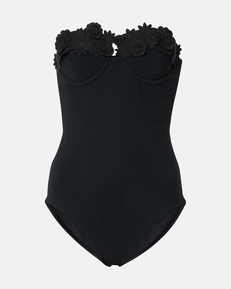 Zimmermann Badeanzug Everley Schwarz