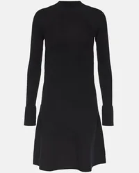 Max Mara Leisure Minikleid Pireo aus Strick Schwarz