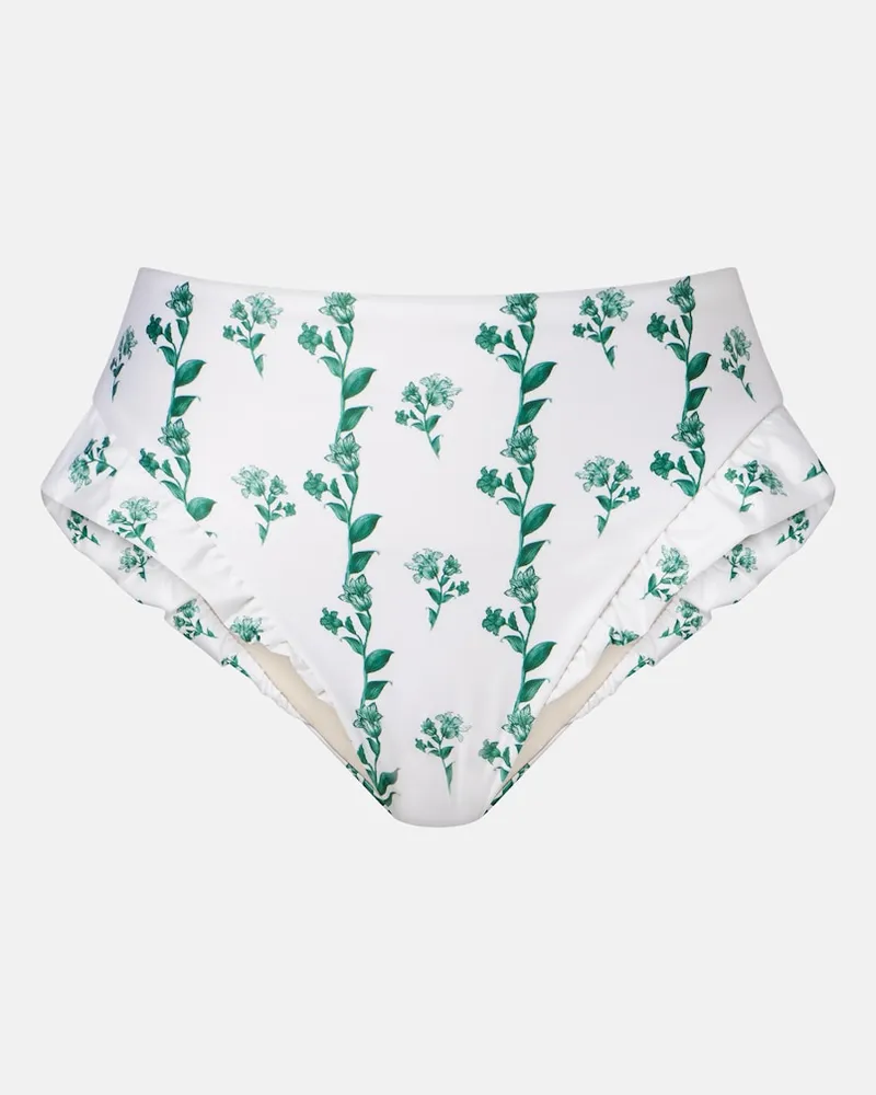 AGUA BENDITA Bikini-Höschen Jengibre Weiß