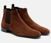 Chelsea Boots aus Veloursleder
