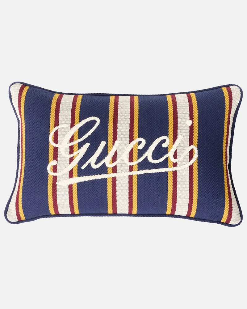 Gucci Kissen aus Baumwolle Multicolor