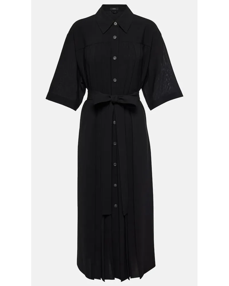 Joseph Hemdblusenkleid Arcade Schwarz