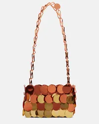 Paco Rabanne Schultertasche Sun Date Sparkle Nano Orange