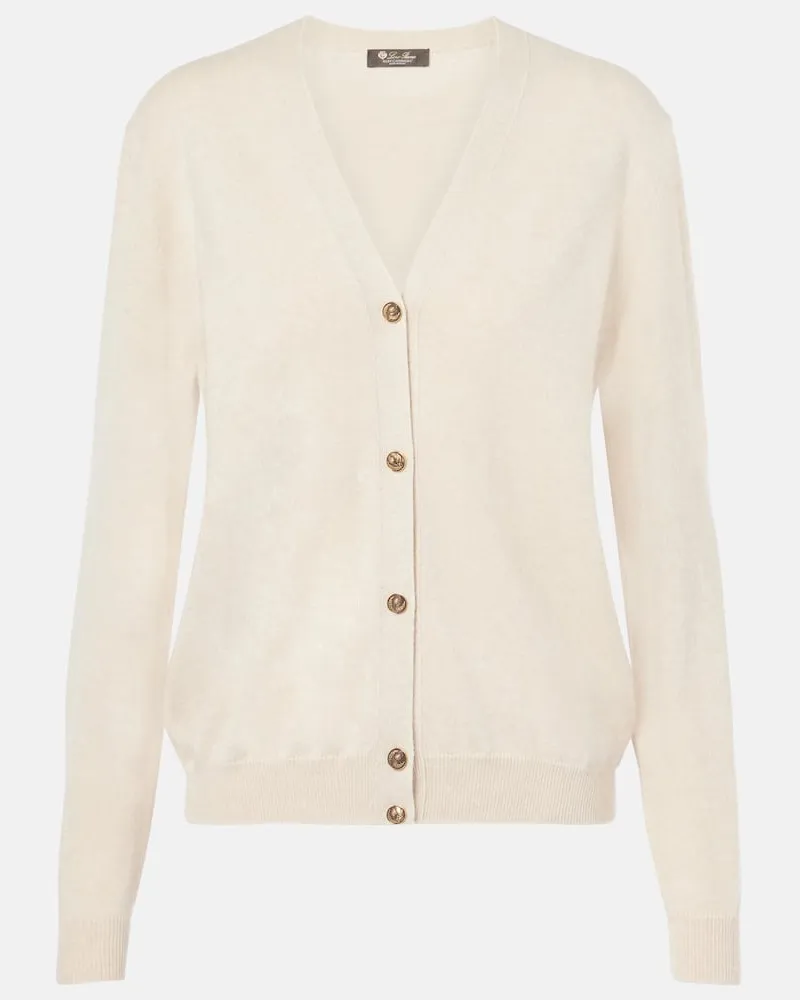 Loro Piana Cardigan aus Kaschmir Beige