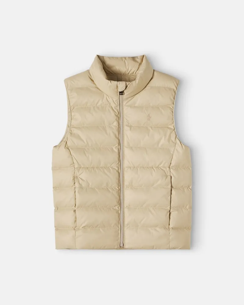 Ralph Lauren Wattierte Steppweste Beige