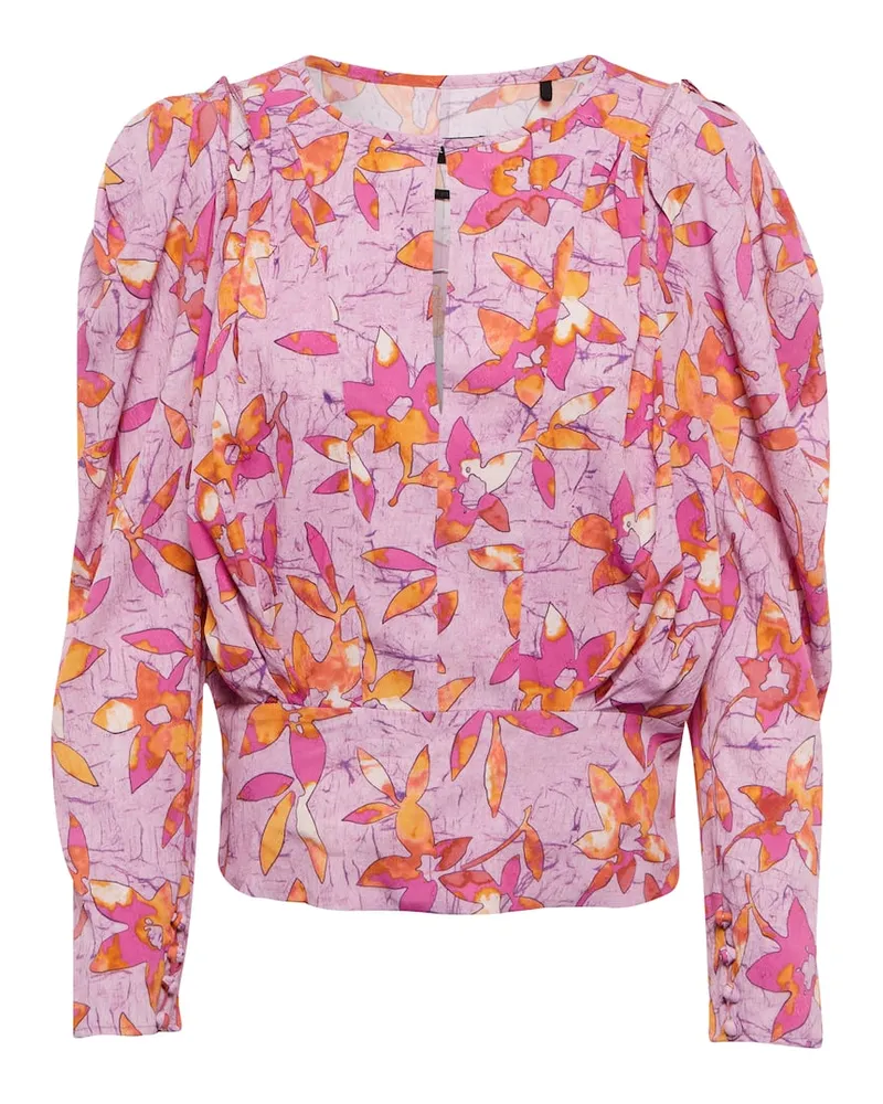 Isabel Marant Bedruckte Bluse Zargae Multicolor