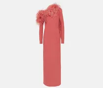 Robe Garbo mit Federn