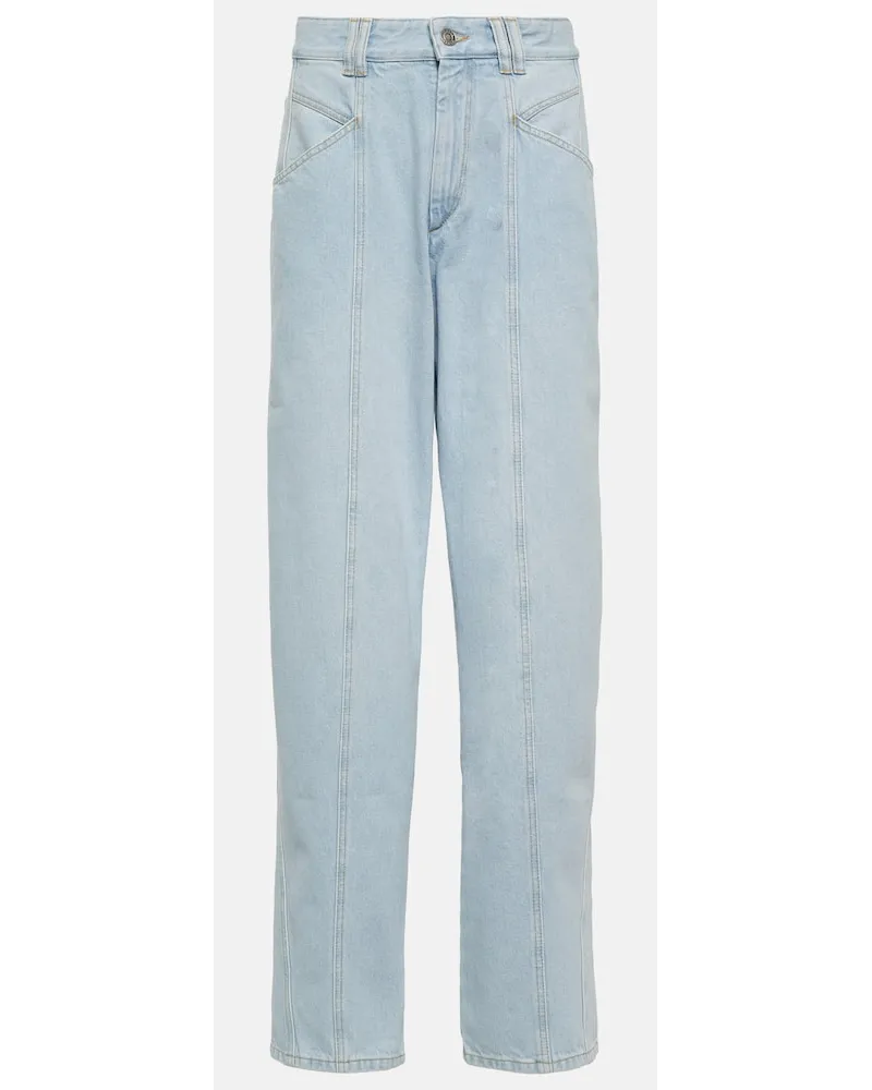 Isabel Marant Wide-Leg Jeans Vetan Blau