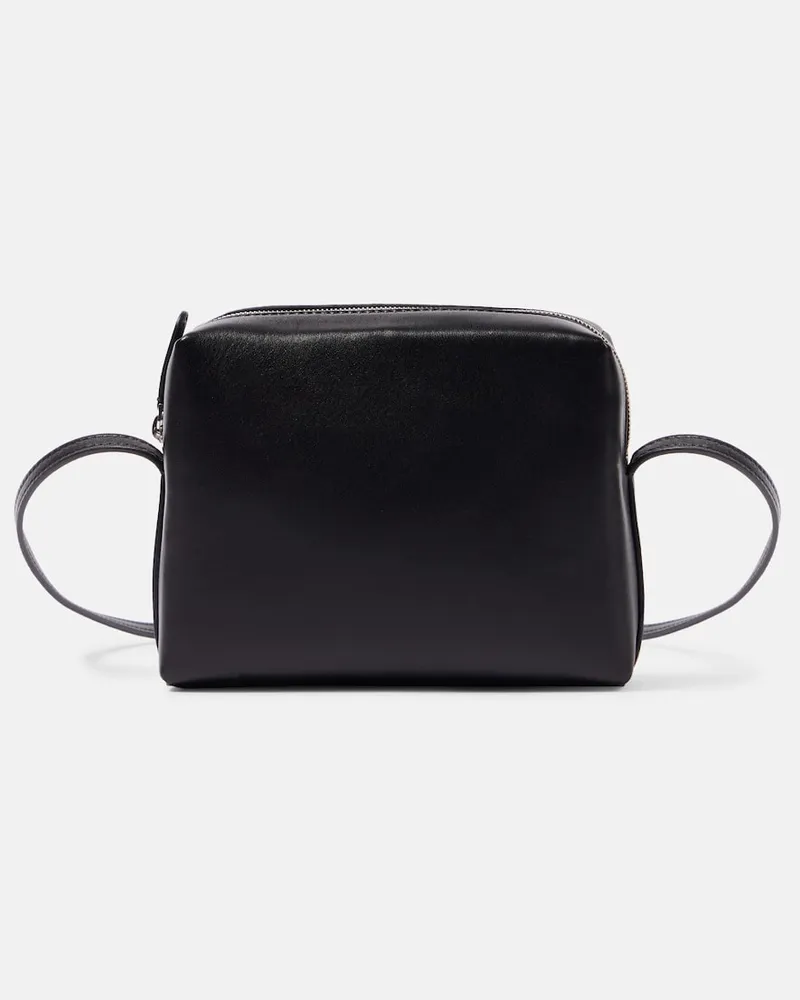 The Row Schultertasche Regent aus Leder Schwarz
