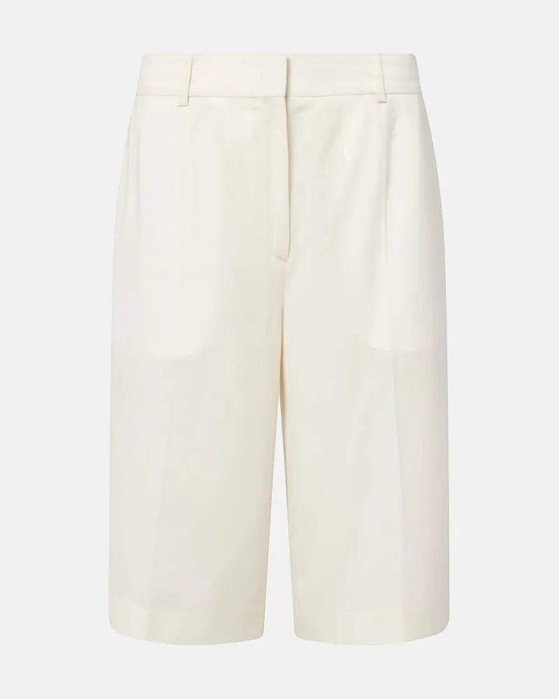 Totême Bermuda-Shorts Weiß