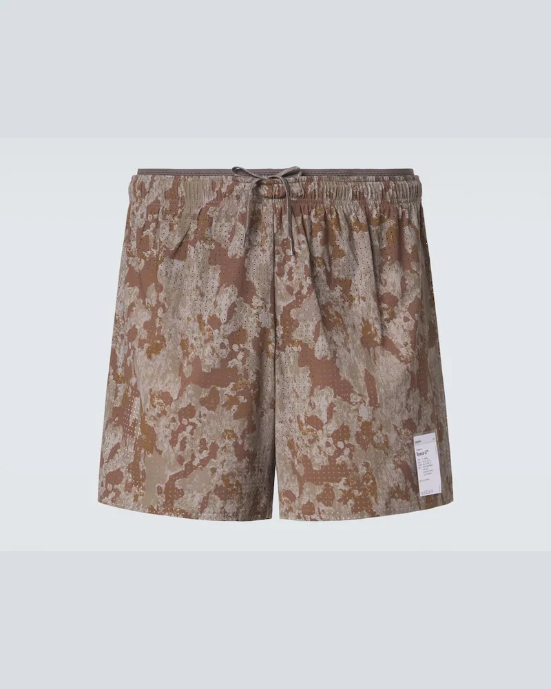 Satisfy Laufshorts Space-O 5 Grün