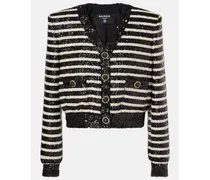Jacke mit Pailletten