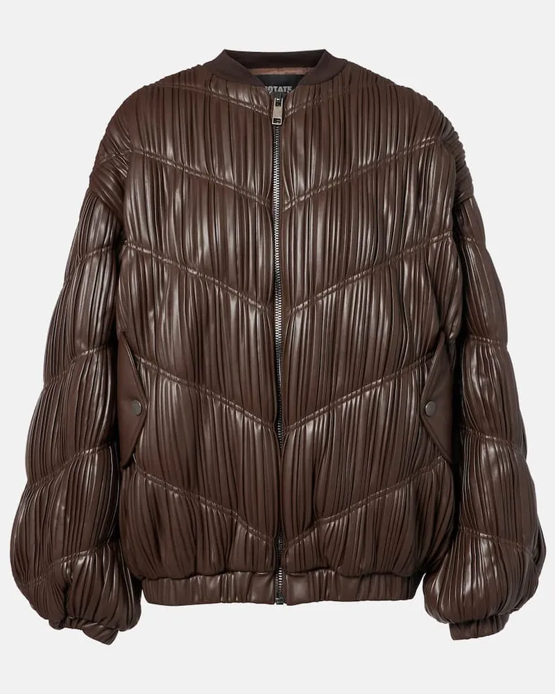 ROTATE Birger Christensen Bomberjacke Braun