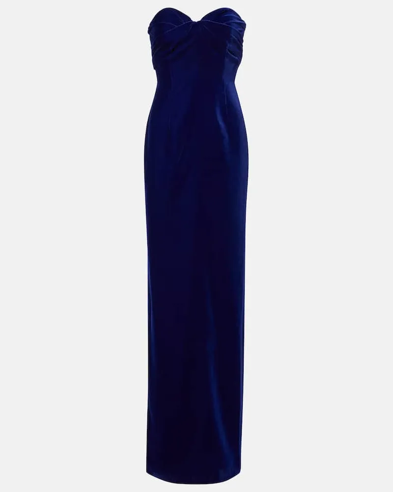 Tom Ford Robe aus Samt Blau