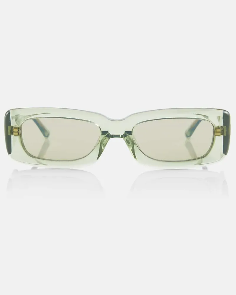 ATTICO X Linda Farrow Sonnenbrille Mini Marfa Grün