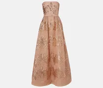 Robe mit Pailletten