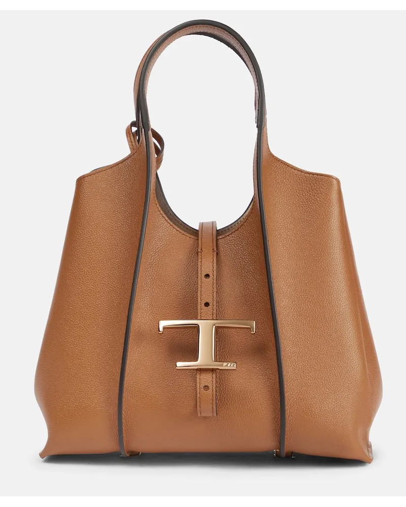 TOD'S Tote Timeless Small aus Leder Braun