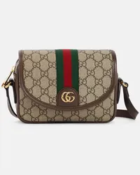 Gucci Schultertasche Ophidia Mini GG aus Canvas Multicolor