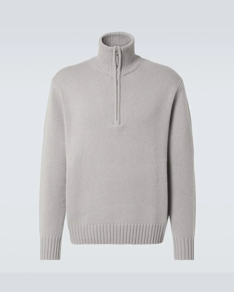 ALLUDE Pullover aus Kaschmir Grau