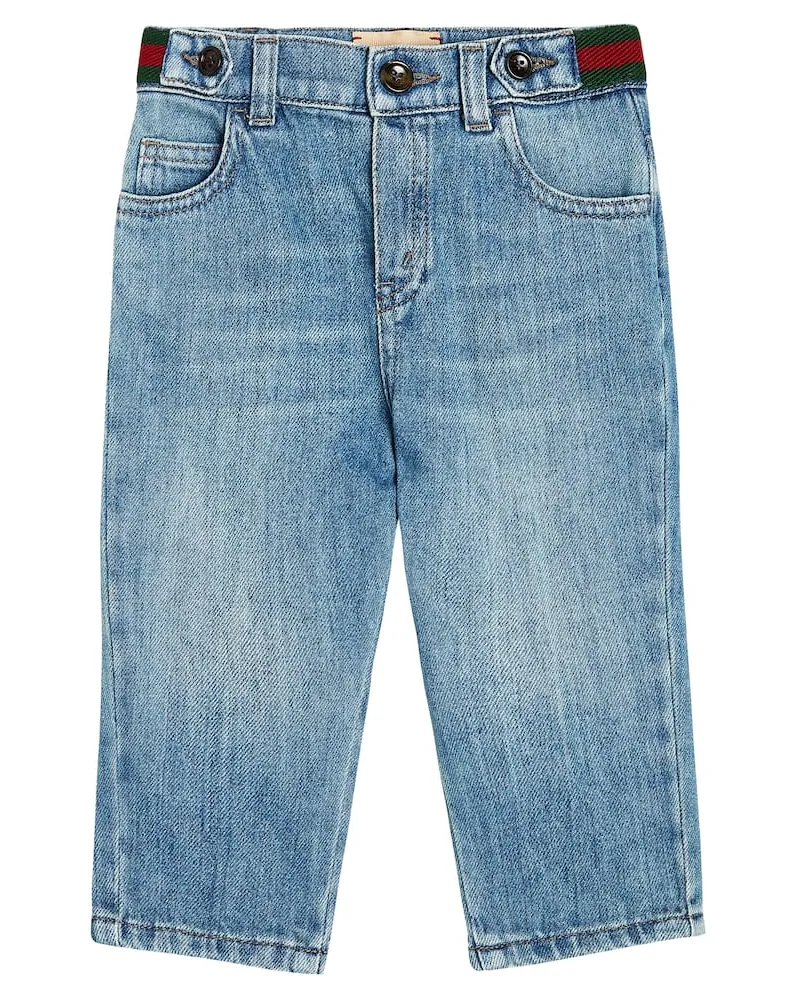 Gucci Baby Jeans Blau