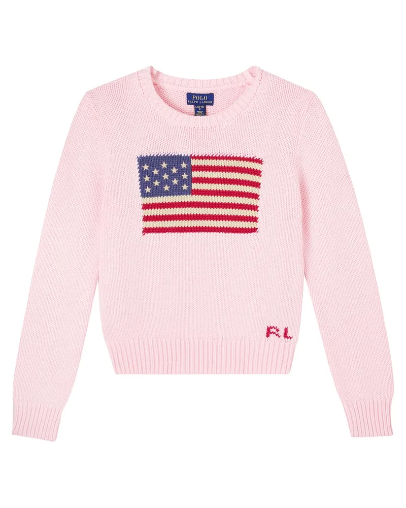 Ralph Lauren Pullover aus Baumwolle Rosa