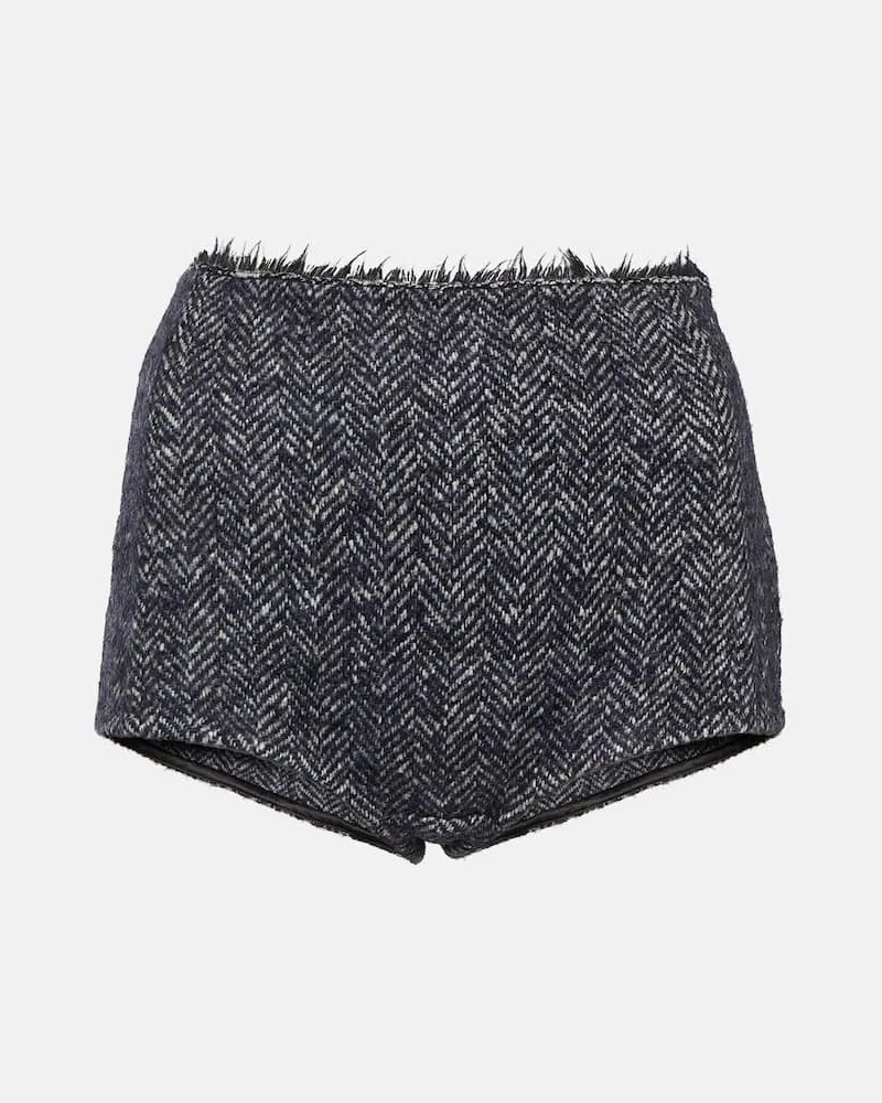 Christopher Esber High-Rise Shorts Schwarz