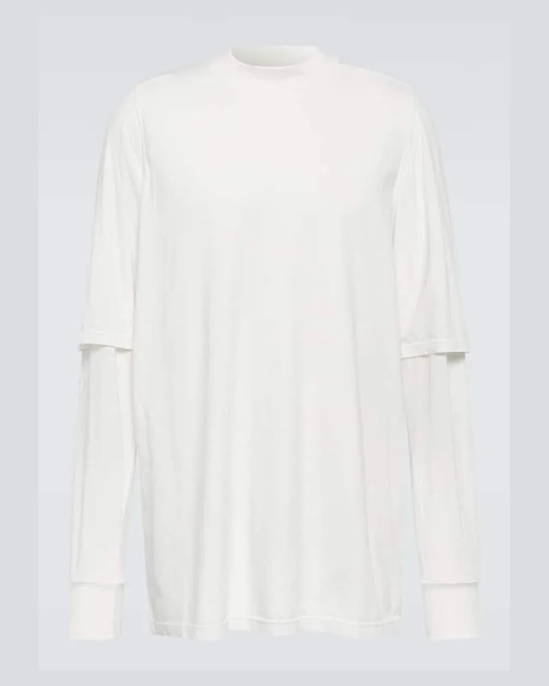 Rick Owens Sweatshirt Hustler aus Baumwolle Weiß